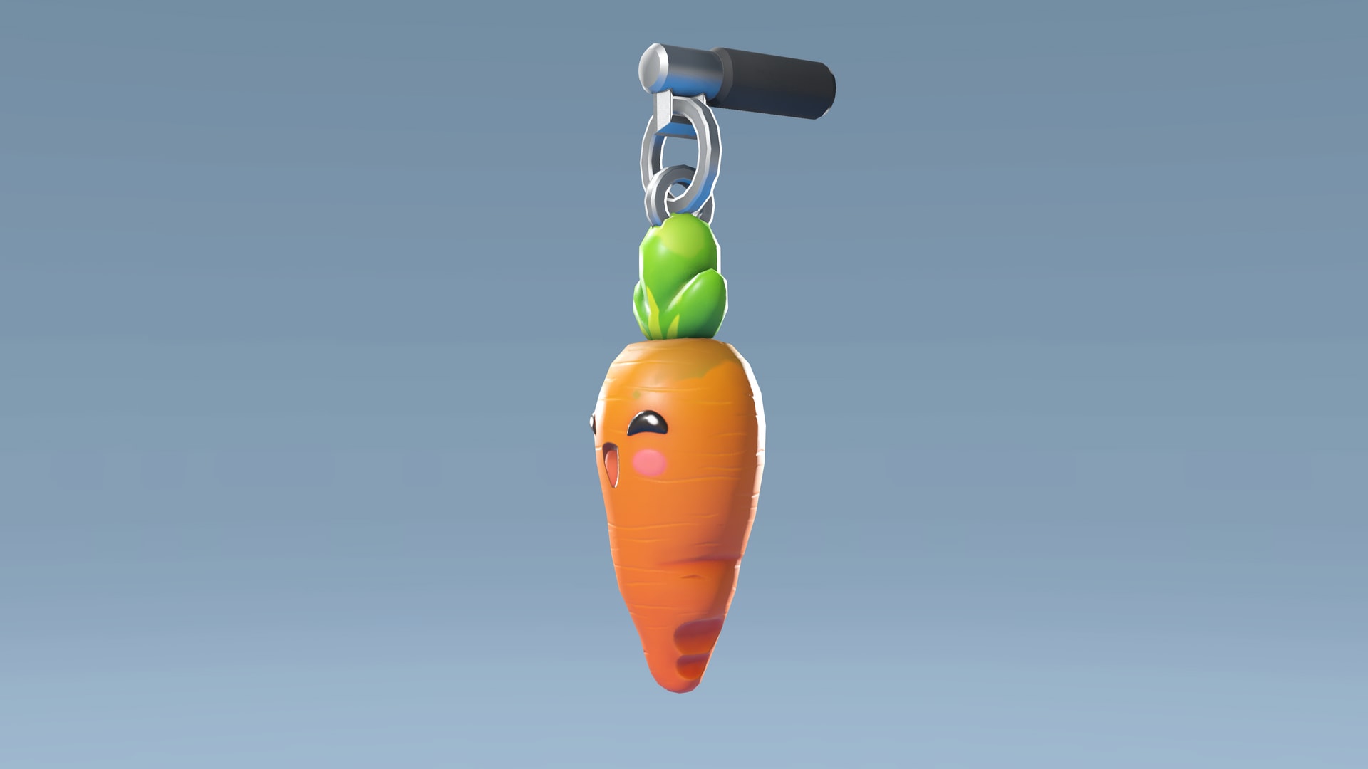 Amuleto Zanahoria Chibi