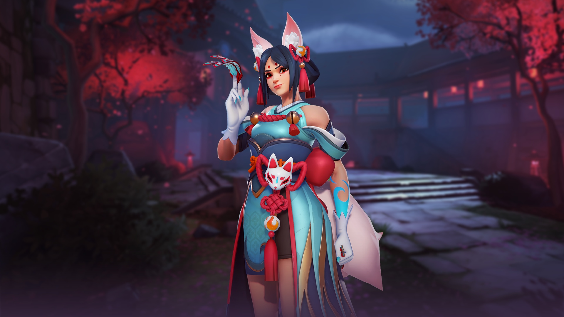 稻荷霧子組合包 - 《鬥陣特攻®2》 | Battle.net